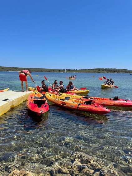 Picture 14 for Activity Menorca: Kayak and Marine Reserve Snorkeling Adventure