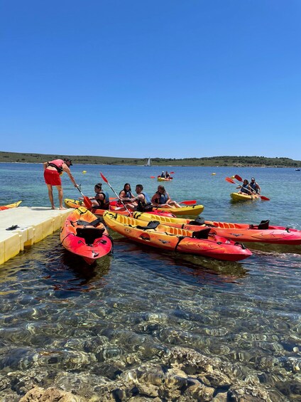 Picture 14 for Activity Menorca: Kayak and Marine Reserve Snorkeling Adventure