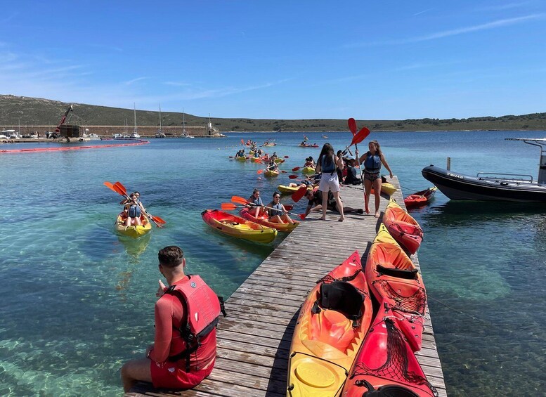 Picture 17 for Activity Menorca: Kayak and Marine Reserve Snorkeling Adventure