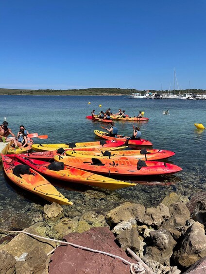 Picture 15 for Activity Menorca: Kayak and Marine Reserve Snorkeling Adventure