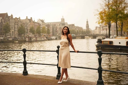 Amsterdam: Kanal/Tulpengarten Fotoshooting mit bearbeiteten Fotos