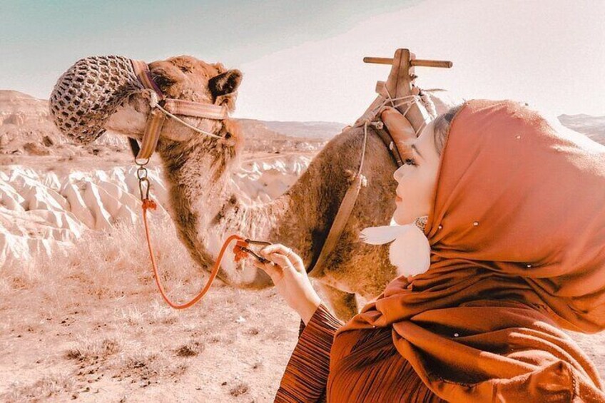 Camel Ride in Cappadocia Valleys