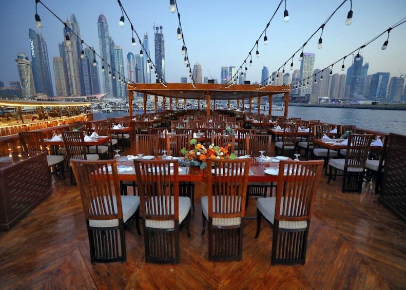 Picture 3 for Activity Dubai: Dhow Cruise with Buffet Dinner and Drinks