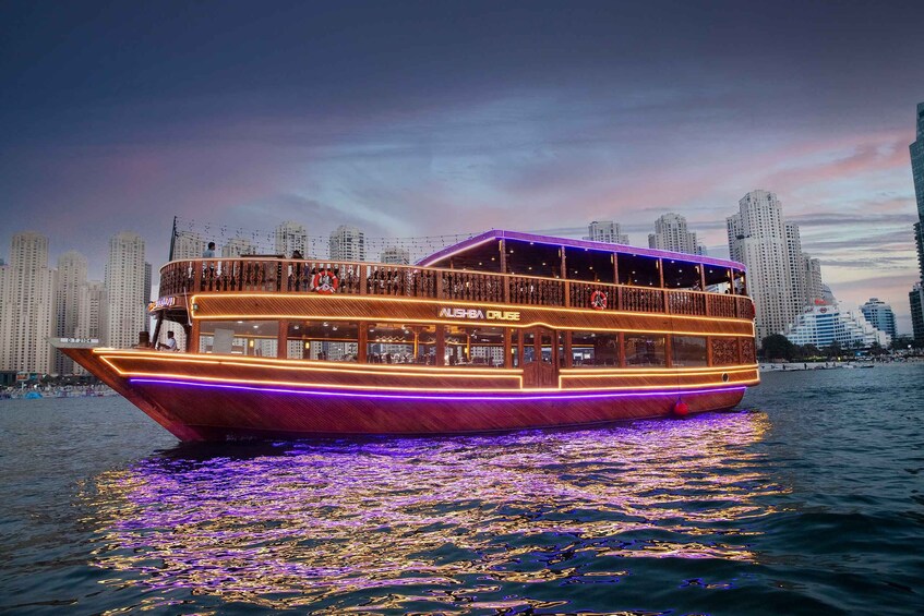 Dubai Dhow Cruise with International Buffet Dinner