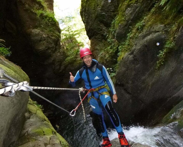 Picture 1 for Activity Ötztal: Obere Auerklamm Canyoning Tour for Beginners