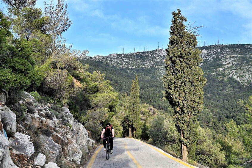 Picture 5 for Activity Athens: Electric Bicycle Tour to Mount Hymettus