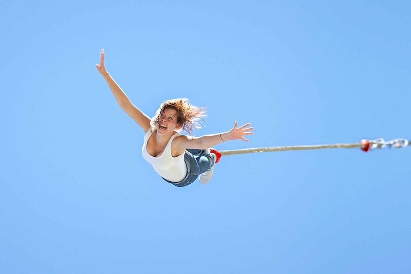 Picture 2 for Activity Hanmer Springs: 35-Meter Bungy Jump off Waiau Bridge