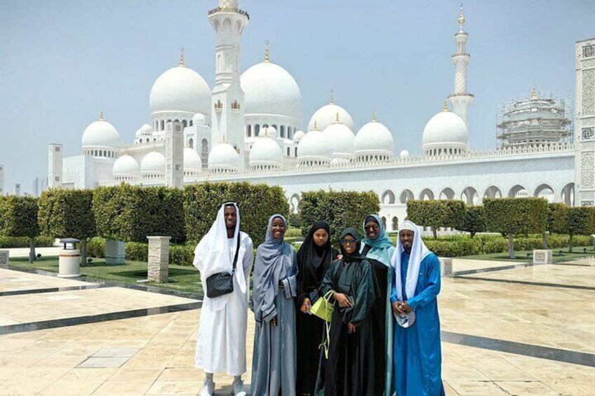 Visitors loved exploring the harmonious blend of architectural marvels, spiritual serenity, and the vibrant cultural tapestry of Abu Dhabi. 