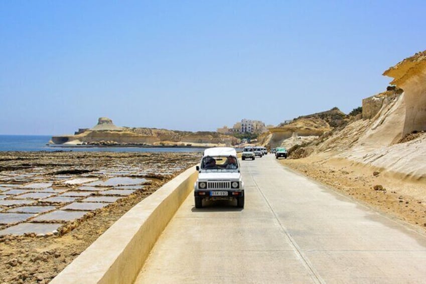 Gozo Full Day Jeep Tour incl private powerboat transfer,no queues