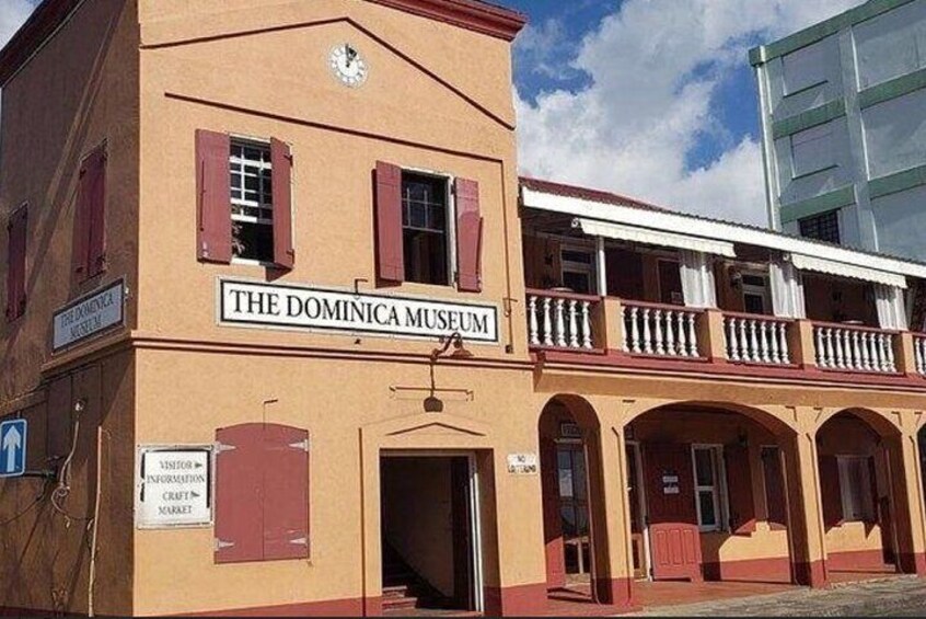 Dominica Museum Meeting point. 