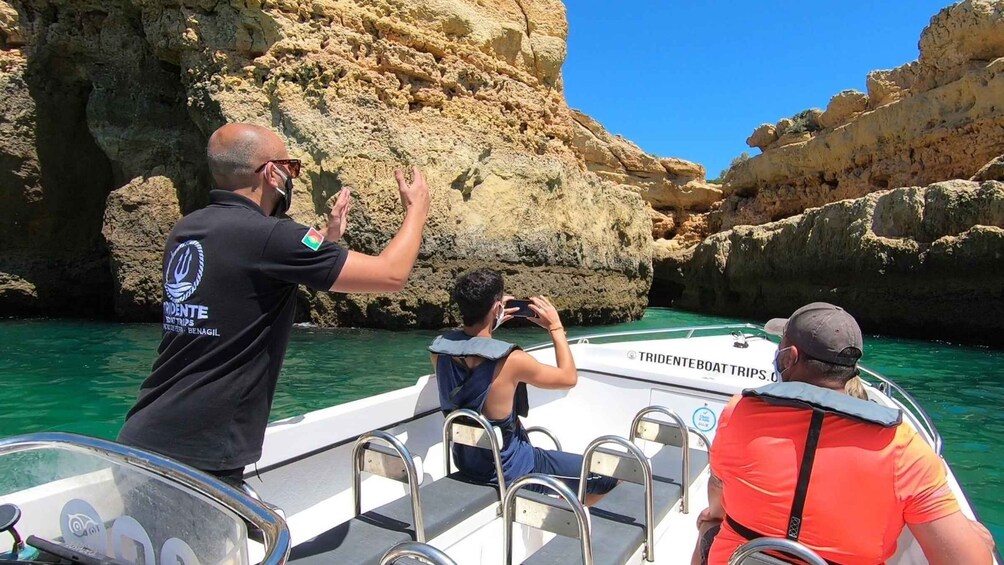 Picture 4 for Activity From Armação de Pêra: Benagil Caves and Beaches Boat Tour