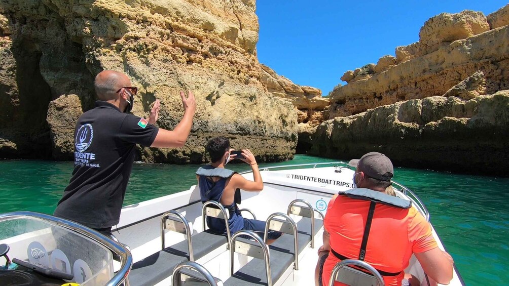 Picture 4 for Activity From Armação de Pêra: Benagil Caves and Beaches Boat Tour