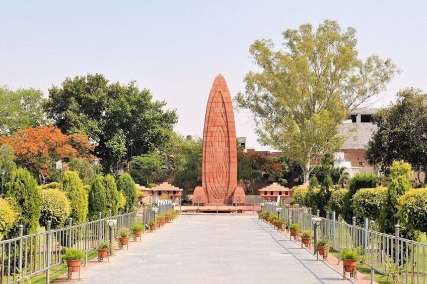Jallianwala Bagh Massacre memorial in Amritsear.