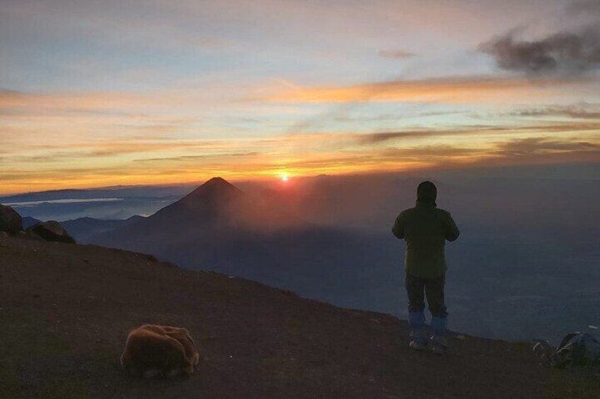 Sunrise from Acatenango