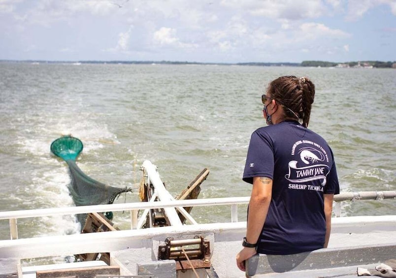 Picture 1 for Activity Hilton Head Island: Shrimp Trawling Boat Tour