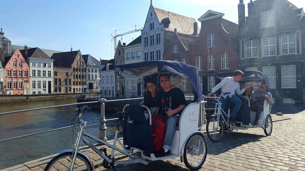 Picture 1 for Activity Bruges: Private Guided Tour by Pedicab