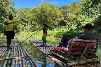 Martha Brae River Bamboo Rafting Experience from Montego Bay