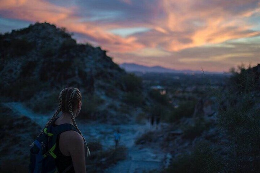 2 Hours Guided Sunset Hike at Piestewa Peak Phoenix 