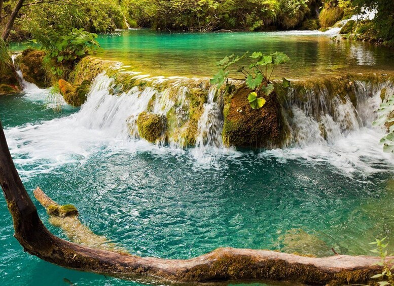 From Trogir, Seget & Okrug: Krka Waterfalls & boat ride