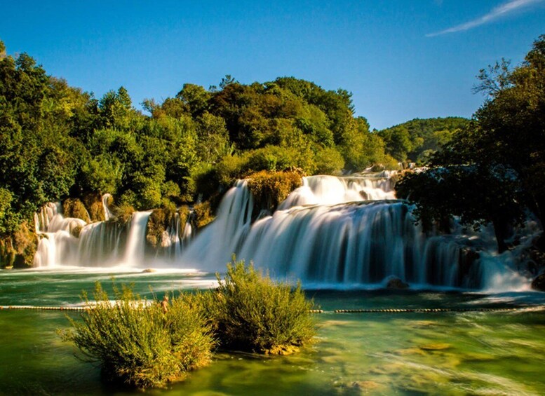 Picture 4 for Activity From Trogir, Seget & Okrug: Krka Waterfalls & boat ride