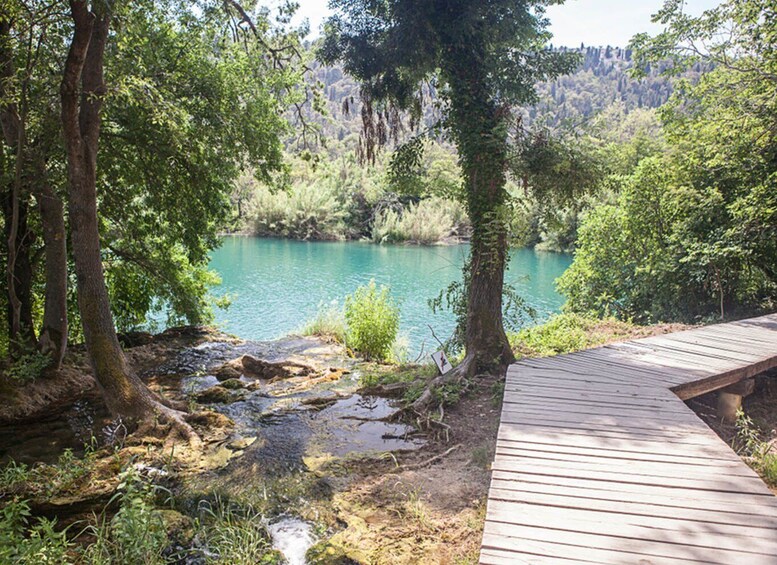 Picture 3 for Activity From Trogir, Seget & Okrug: Krka Waterfalls & boat ride