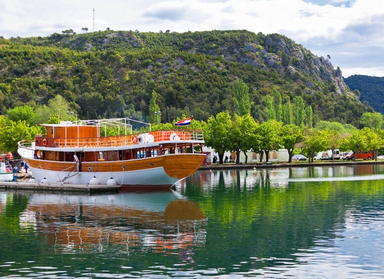 Picture 5 for Activity From Trogir, Seget & Okrug: Krka Waterfalls & boat ride