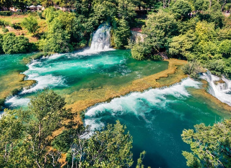 Picture 1 for Activity From Trogir, Seget & Okrug: Krka Waterfalls & boat ride