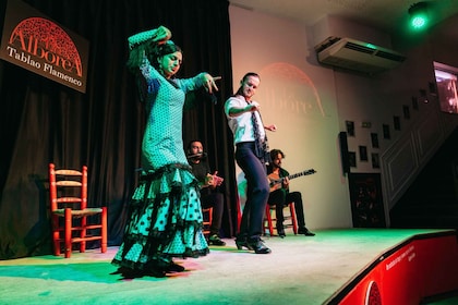 Granada: Flamencoshow i La Alboreá