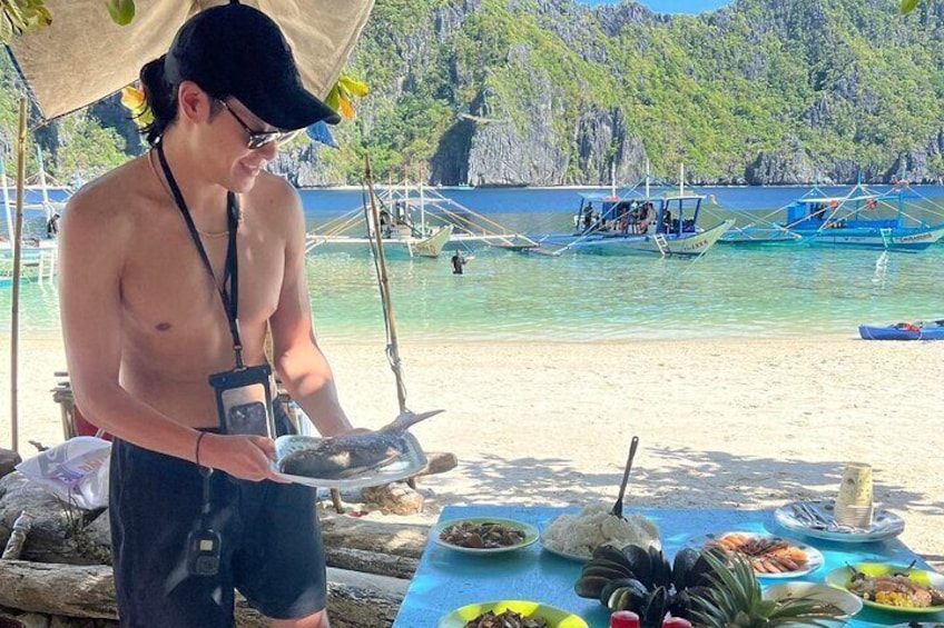  El Nido Full Day Tour C with Buffet Lunch 