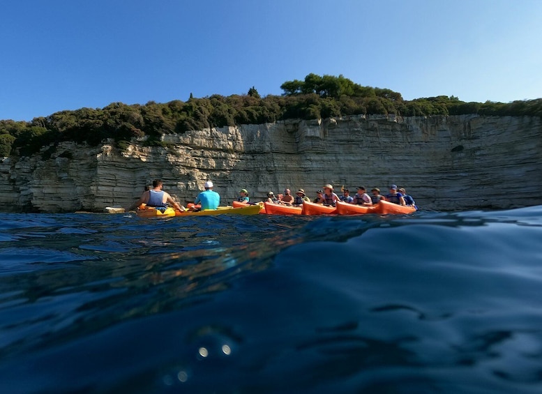 Picture 5 for Activity Pula: Sea Cave and Cliffs Guided Kayak Tour in Pula