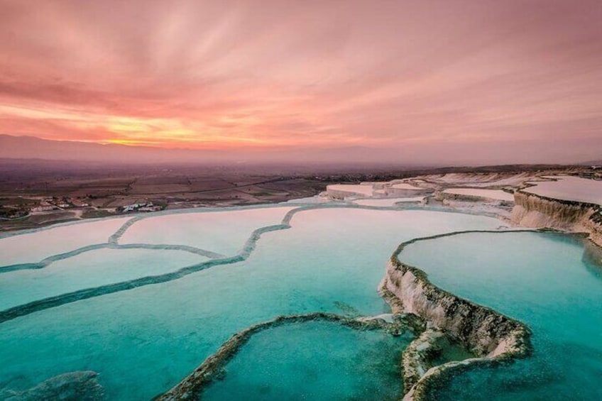 Pamukkale Travertines and Cotton Castle Tour From Alanya