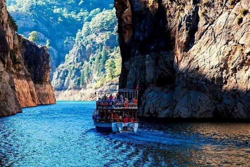 Antalya Green Canyon Boat Trip With Lunch And Drinks