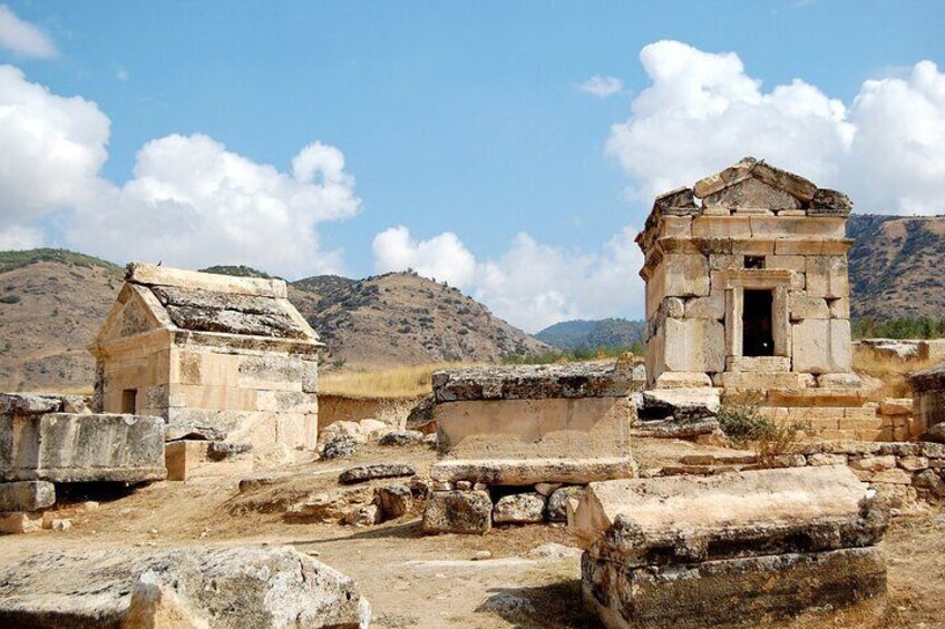 Pamukkale Day Tour From Side With Lunch Dinner Entrance Fees