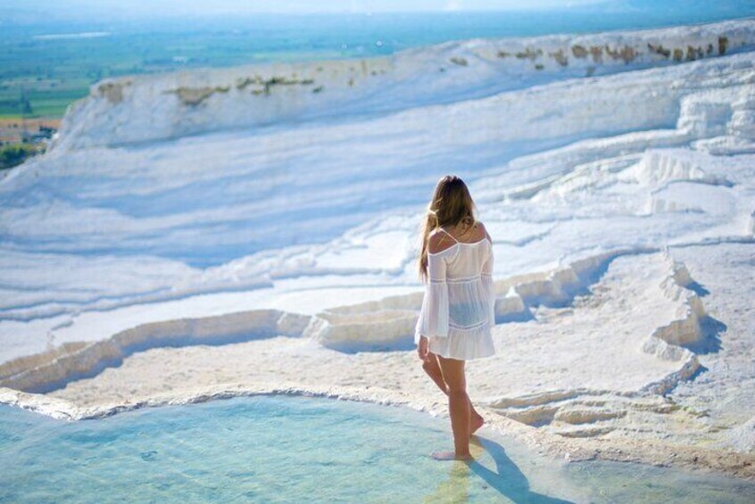  Pamukkale Day Tour From Side With Lunch Dinner Entrance Fees