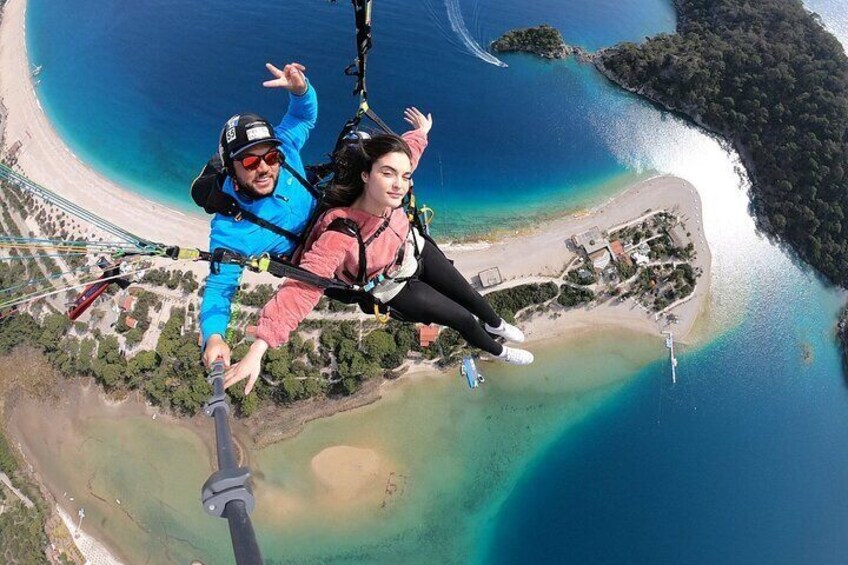 Fethiye Paragliding Exprience in Blue Lagoon Free Hotel Transfer