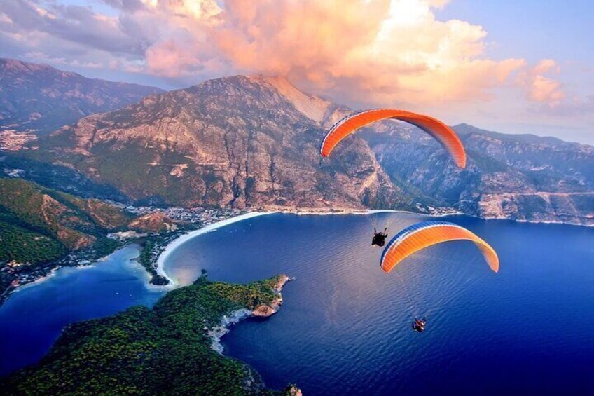 Fethiye Paragliding Exprience in Blue Lagoon Free Hotel Transfer