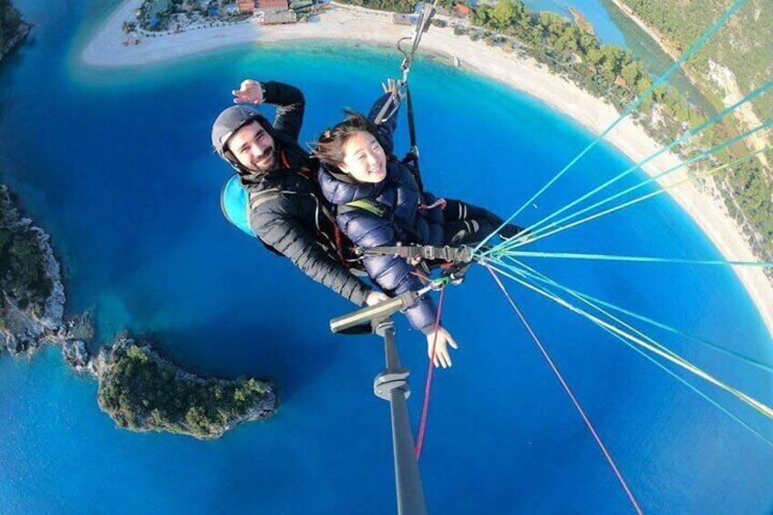 Fethiye Paragliding Exprience in Blue Lagoon Free Hotel Transfer