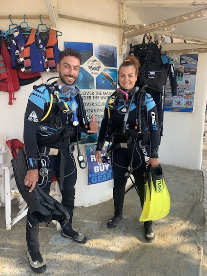 Picture 2 for Activity Naxos: Discover Scuba Diving on Agios Georgios Beach
