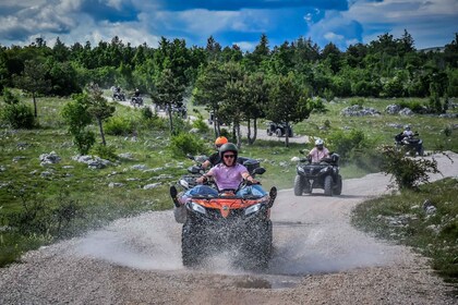 From Split: ATV Dinara Mountain Tour with Picnic