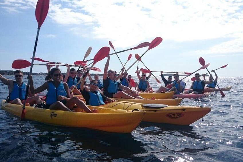 Half Day Activity Kayak Excursion in Ibiza