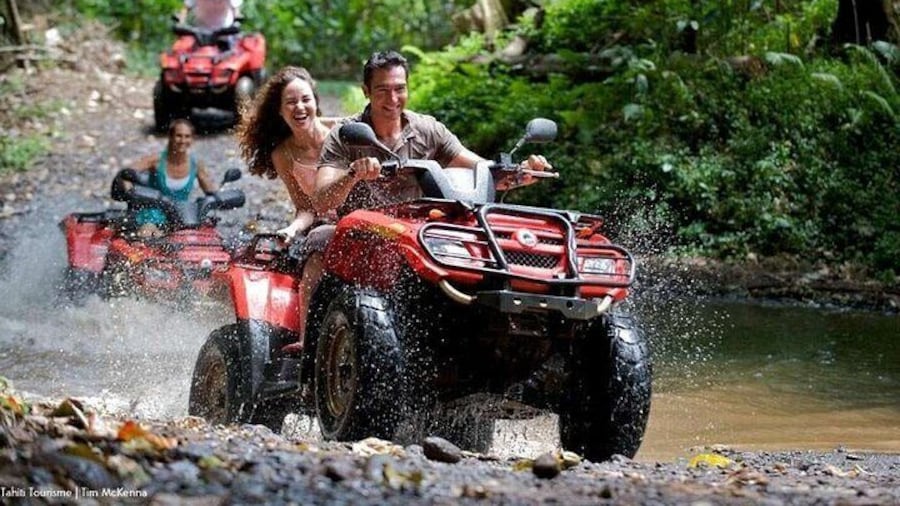 Shore Excursion Cruise ship Waterfalls y ATV Quads