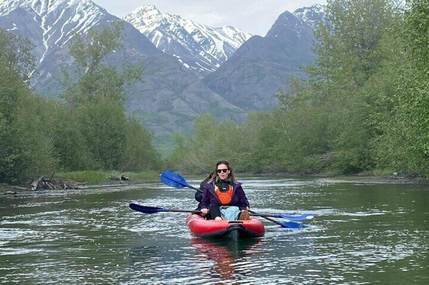 Full Day Guided Paddle Tour on Knik River