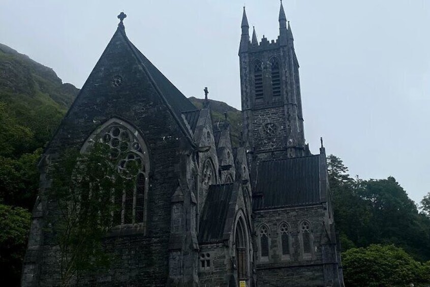 The Gothic Church on the grounds of Kylemore Abbey