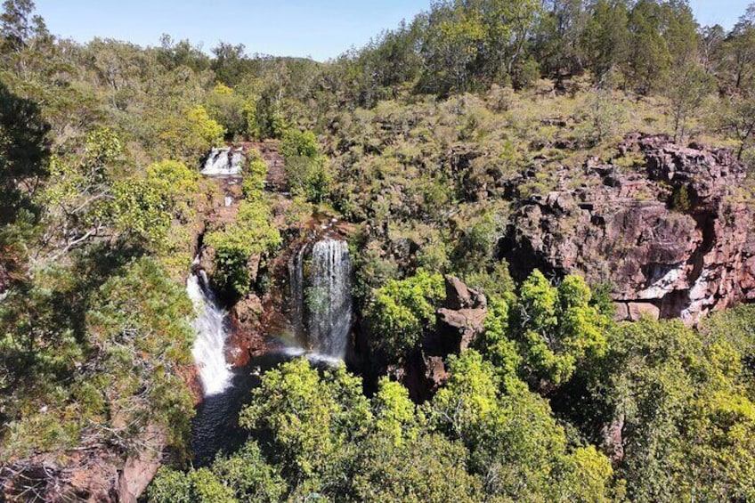 Florence falls from the top