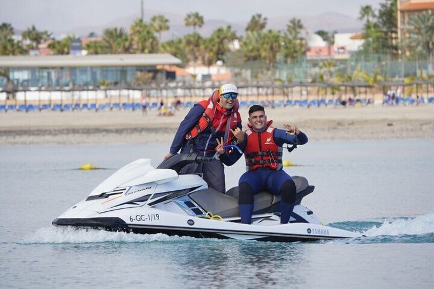 Jet Ski Excursion for 1 Hour in Morro Jable