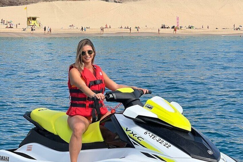 Jet Ski Excursion for 1 Hour in Morro Jable