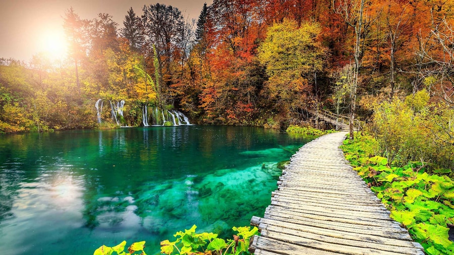 Plitvice Lakes National Park: Day Trip from Omiš