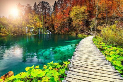 Parc national des lacs de Plitvice : Excursion d'une journée depuis Omiš