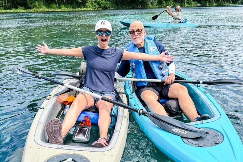 Silver Springs 2hr Glass Bottom Kayak Tour!