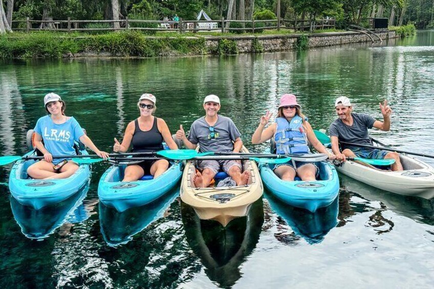 Silver Springs 2hr Glass Bottom Kayak Tour!